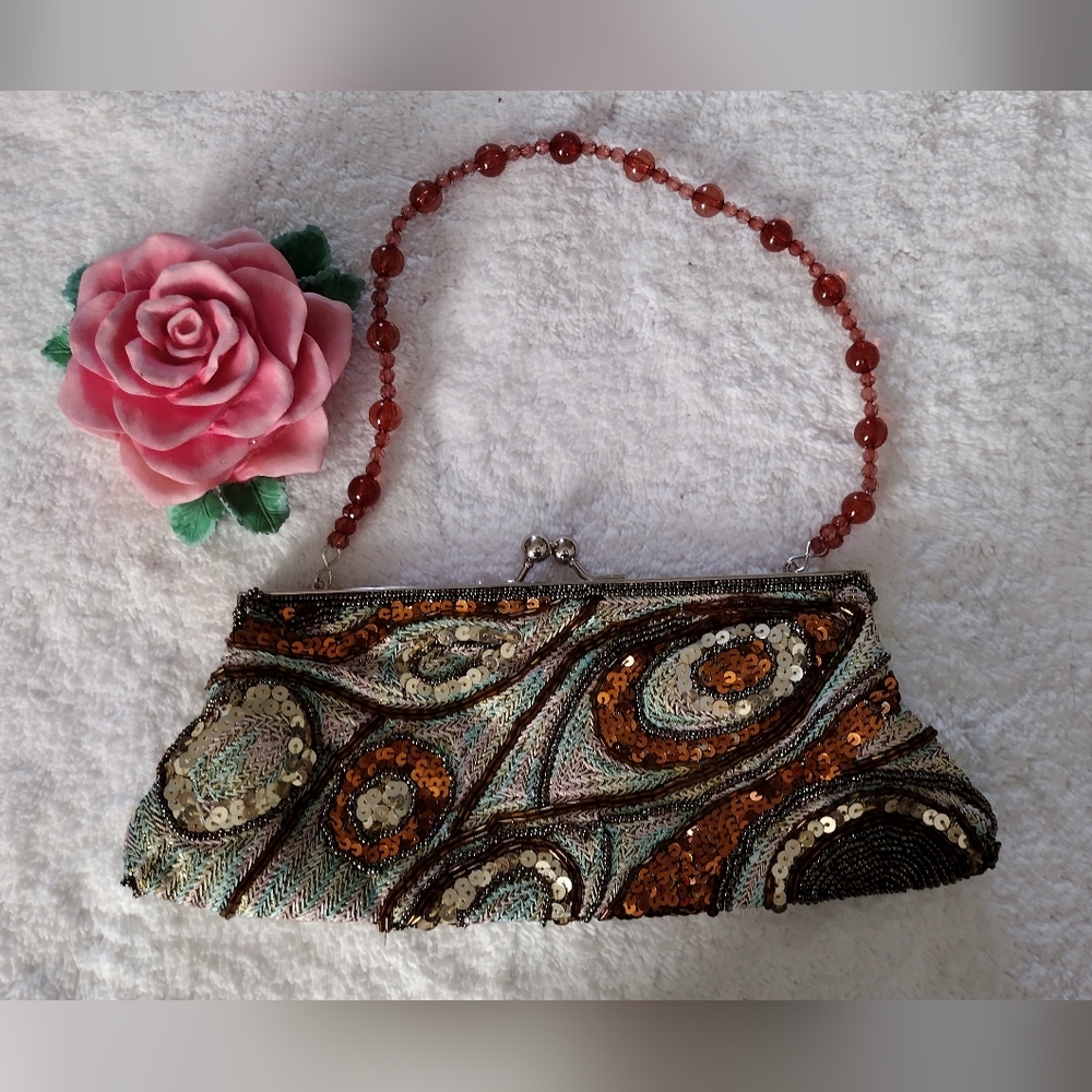 Sparkling Sequined Evening Purse👛